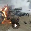 Motornya Terbakar Usai Tabrakan, Pengendaranya Ikut Terbakar hingga Tewas