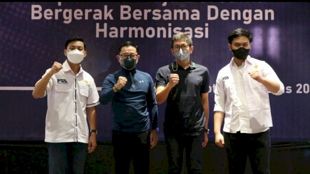 Bersama Tim Pemenangan, Nidal Inginkan HIPMI Kota Makassar di Nakhodai Fadel