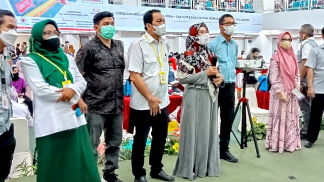 Majdah : Di Saksikan Jusuf kalla, Kapolda, Pangdam, Walikota, Gubernur, UIM Sambut MABA dengan Vaksin Covid-19