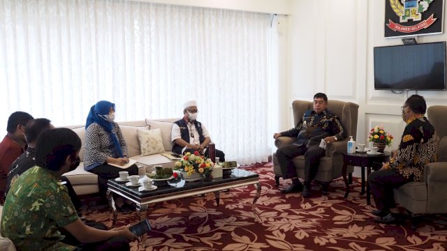 Kepala Stasiun RRI Makassar Temui Abdul Hayat, Bahas Publikasi PON Papua