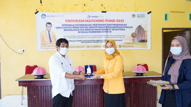 Kades Congko Terima Mahasiswa MBKM Matching Fund UNM