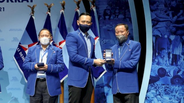  Puncak Acara Peringatan Dua Dekade Partai Demokrat, 9 September 2021 di JCC Jakarta dan disaksikan oleh puluhan ribu kader utama secara virtual,&nbsp;&nbsp;
