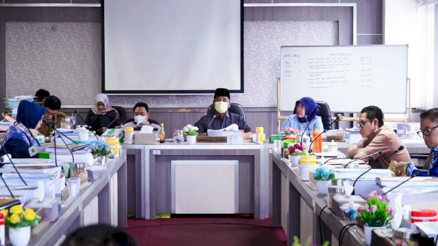 Suasana Rapat Komisi D DPRD Sulsel 