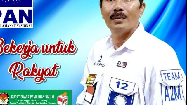 Sekertaris PAN Pinrang Loncat ke Gerindra