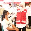 HUT Ke-76 PMI, 400 Orang Divaksin Hari Pertama Program Serbuan Vaksin Pemuda