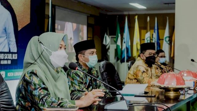 Wakil Menteri Agama “Suntik” Mahasiswa UIN Alauddin yang Akan Diterjunkan ke Masyarakat