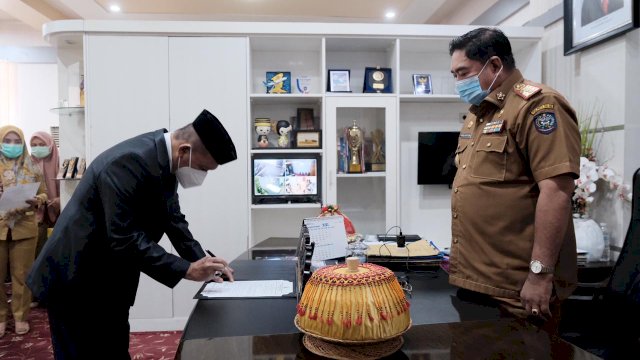 Sekprov Abdul Hayat Gani Lantik Pejabat Fungsional Lingkup Pemprov Sulsel