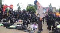 Jelang Pemberangkatan Tugas Pengamanan PON XX, Danyon Brimob Bone Lakukan Hal Ini
