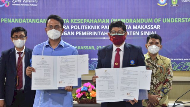 Perguruan Tinggi Poltekpar Makassar MoU dengan Pemkab Sinjai