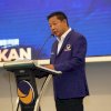 Dihadapan Jokowi, Surya Paloh Puji Kepemimpinan RMS