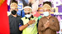 PON XX Papua, Yel-Yel Ewako dan Selamat Datang Sambut Plt Gubernur dan Rombongan