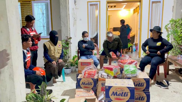 Tim Relawan Pramuka Luwu Utara Bawa Bantuan Logistik untuk Korban Banjir di Walmas