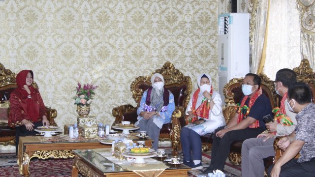 Wabup Andi Kartini Terima Tim Verifikasi Kabupaten Sehat di Rujab Bupati Sinjai