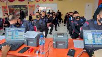 Cek Kondisi Kesehatan Personel, Ini Yang Dilakukan Danyon C Pelopor