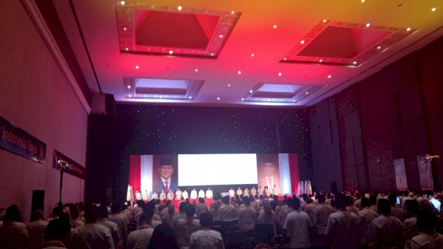 Rakorda Partai Gerindra Sulsel, AIA: Dihadiri Beberapa Kepala Daerah