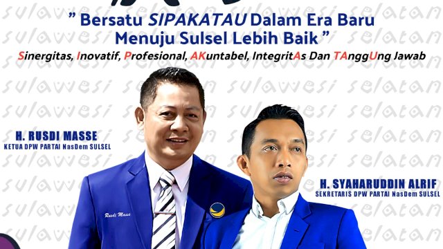 Hut Sulsel ke 352 Tahun, Rusdi Masse Harap Kesejahteraan Rakyat Ditingkatkan