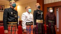 Wabup Bantaeng Bersama Forkopimda Ikuti Peringatan HUT 352 Sulsel Secara Virtual
