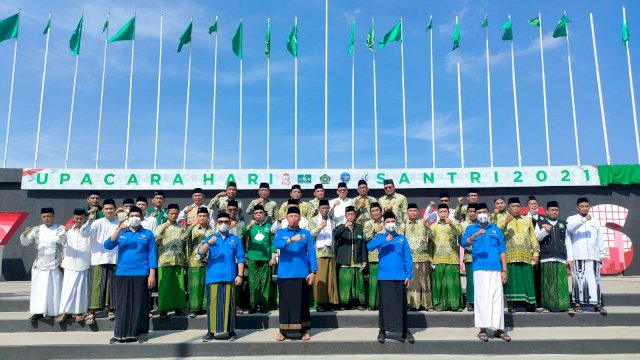 Ketua KNPI Kota Makassar Hadiri Peringatan Hari Santri Nasional