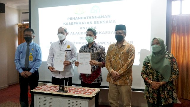UIN Alauddin Makassar dan Kejati Sulsel Teken MoU