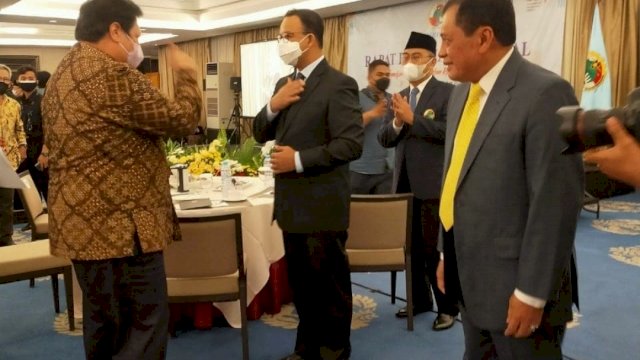 Airlangga, Anies dan NH Kolaborasi Majukan Pertumbuhan Ekonomi Nasional