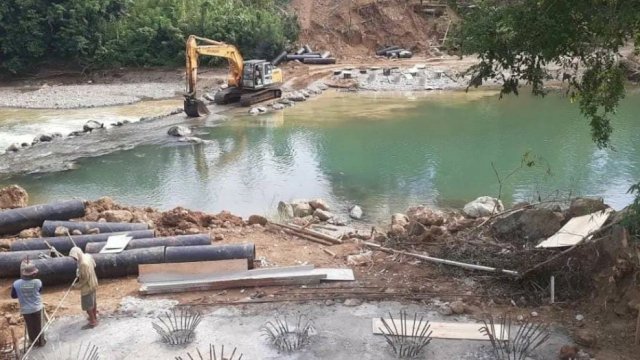 Progres Jembatan Lanrange, Plt Gubernur Harap Peningkatan Ekonomi Sidrap-Wajo