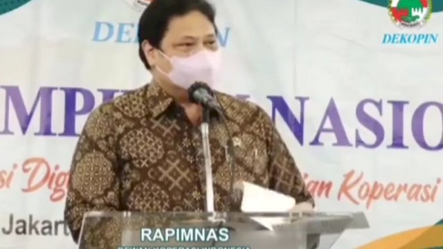 Menko Perekonomian Tegaskan NH Sah Pimpin Dekopin Periode 2019-2024