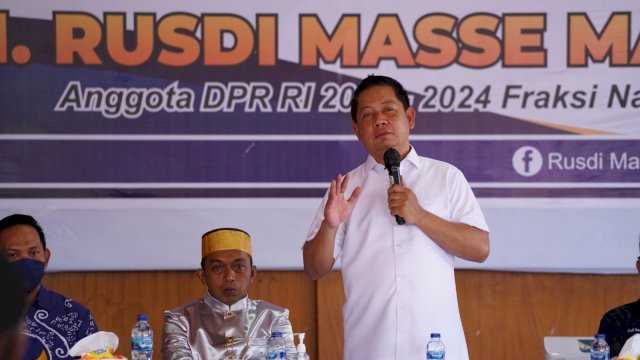 Rusdi Masse Obati Rindu Warga Sidrap Sulsel melalui Reses