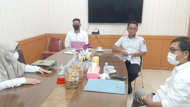 Wabup Suaib Mansur Temui Plt. Kadis PUTR Sulsel, Ini yang Dibahas