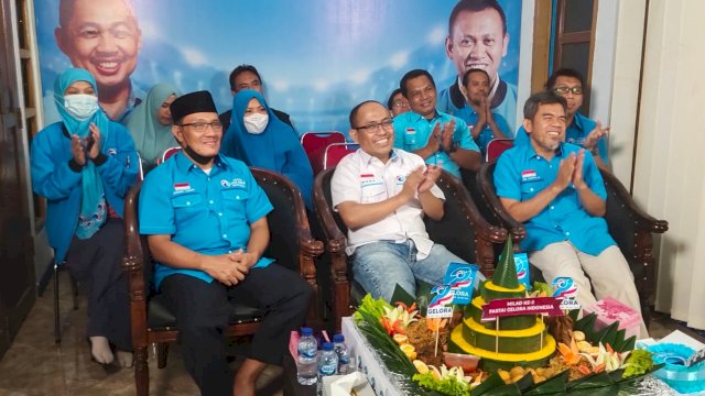 Dua Tahun partai Gelora Rekrut Kader 500 Ribu Orang