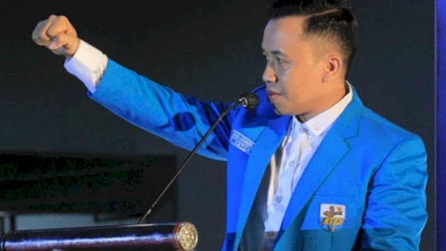 Ketua KNPI Makassar, Hasrul Kaharuddin.