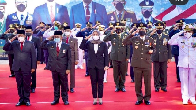 Hadiri Perayaan HUT TNI ke 76, Ini Pesan Ketua DPRD Sulsel