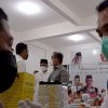 Ahmad Muzani Tinjau Program Vaksin Gerindra Makassar