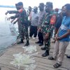 Aparat Buang Puluhan Kantong Miras Cap Tikus ke Laut