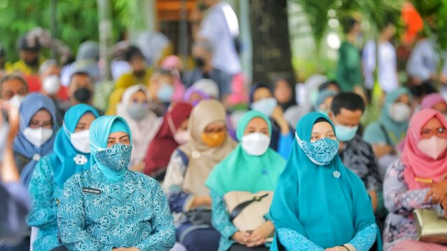 Hadiri Pencanangan Kembali BIAS, Ini Harapan Ketua TP PKK Makassar
