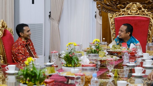 Plt Gub Sulsel dan Konfederasi Serikat Nusantara Bahas Solusi Dampak Pandemi Covid-19