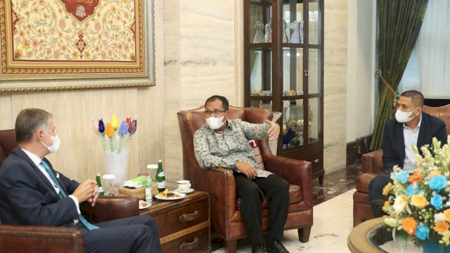 Walkot Makassar dan Dubes Kroasia Bahas Kerja Sama Twinning City
