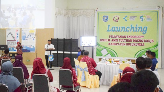 Pertama di Sulsel, Andi Utta Resmikan Layanan Endoskopi