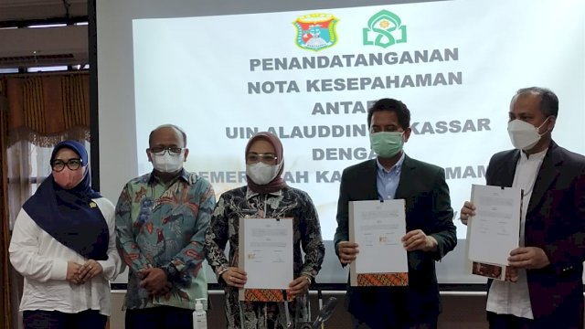 UIN Alauddin Teken MoU dengan Pemkab Mamuju