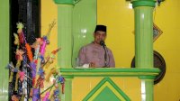Edy Manaf Hadiri Maulid di Masjid Hayya Alal Falah