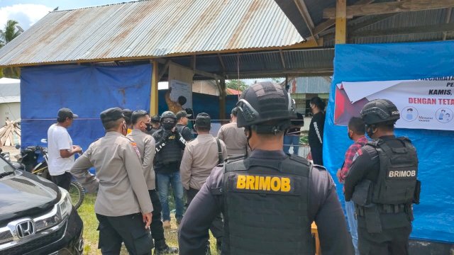 Pilkades Serentak Di Kabupaten Bone Berjalan Aman, Ini Kata Danyon C Pelopor