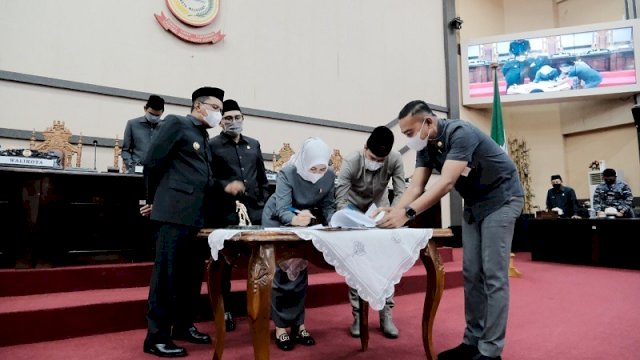 DPRD dan Pemkot Sepakati KUA PPAS APBD Tahu 2022