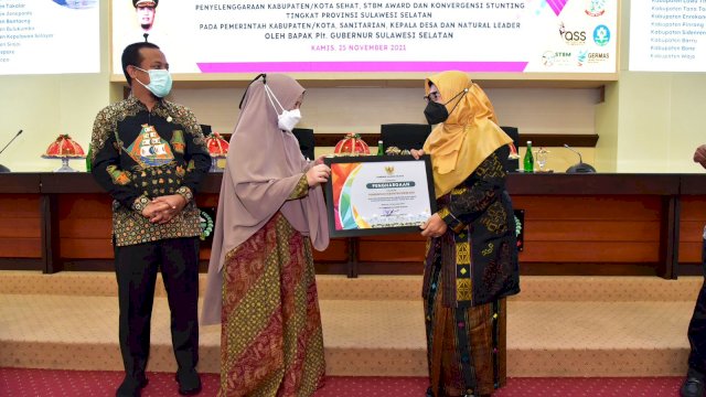 20 Kabupaten/Kota Sulsel Raih Kota/Kabupaten Sehat, Andi Sudirman: Kita Terbaik Nasional