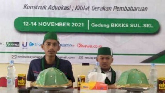 Ketua Umum HMI Cabang Gowa Raya (kanan).