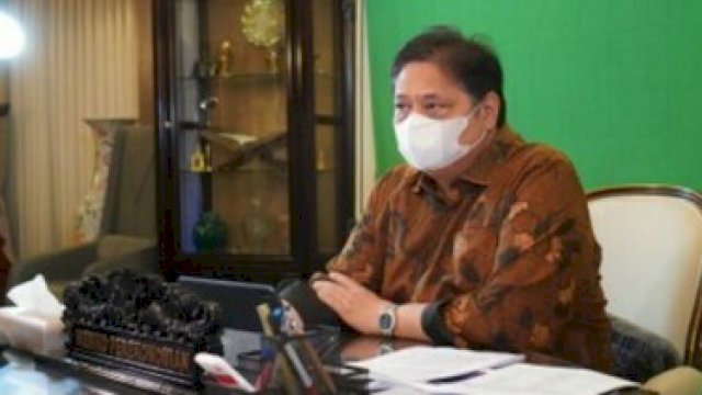 Menko Bidang Perekonomian, Airlangga Hartarto. (Sumber: twitter).