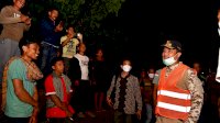 Malam Malam di Luwu, Plt Gubernur Sulsel Tinjau Penanganan Jembatan Sungai Battang