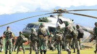 Evakuasi Korban Penembakan, TNI Berondong Tembakan Dari Udara, Kelompok KKB Kocar Kacir