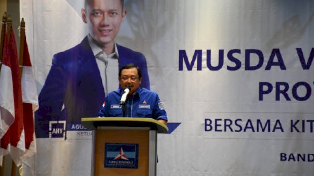 Ketua BPOKK Ketua Demokrat Sulsel Harus Jadi Calon Gubernur