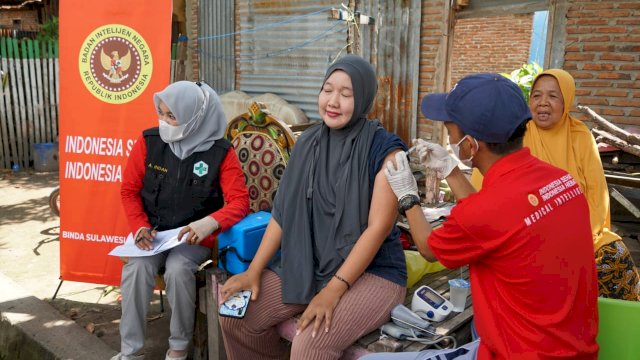 Inovasi Road To 100 Persen, BIN Bersama Pemerintah Bulukumba Gencarkan Vaksinasi Door To Door