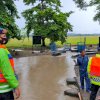 Hujan Terus Menerus, SAR Brimob Batalyon C Pelopor Lakukan Patroli ke Wilayah Rawan Banjir
