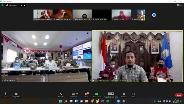 Andi Sudirman Minta Kepsek se-Sulsel Percepat Vaksinasi dan Tingkatkan Mutu Pendidikan